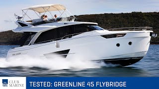 Greenline 45 Fly  Boat Test | Club Marine TV