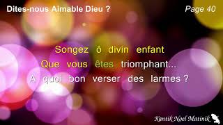 Video thumbnail of "Dites nous Aimable Dieu (Page 40)"