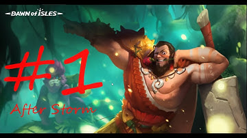 Review Game | Dawn Of Isles (Android iOS APK) | MMORPG Survival Gameplay - Part 1