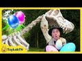 Giant T-Rex Dinosaur Surprise in Kids Dinosaurs Toy Opening