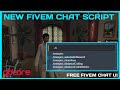 QBCore New Chat Script *FREE* | FiveM Roleplay Scripts | FiveM Tutorial 2023 | MJ DEVELOPMENT