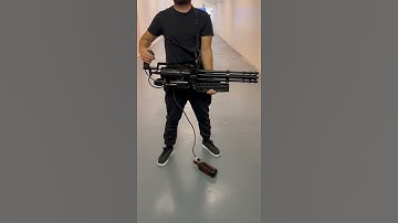 M134 Minigun from predator/Terminator #minigun #airsoft #airsoftgun #terminator #predator