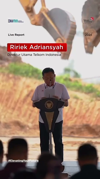 Lagi dan lagi, Telkom mencetak sejarah penting yaitu Groundbreaking TSO di IKN