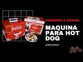 PROBANDO MAQUINA PAR HOT DOG NOSTALGIA ¿FUNCIONA?