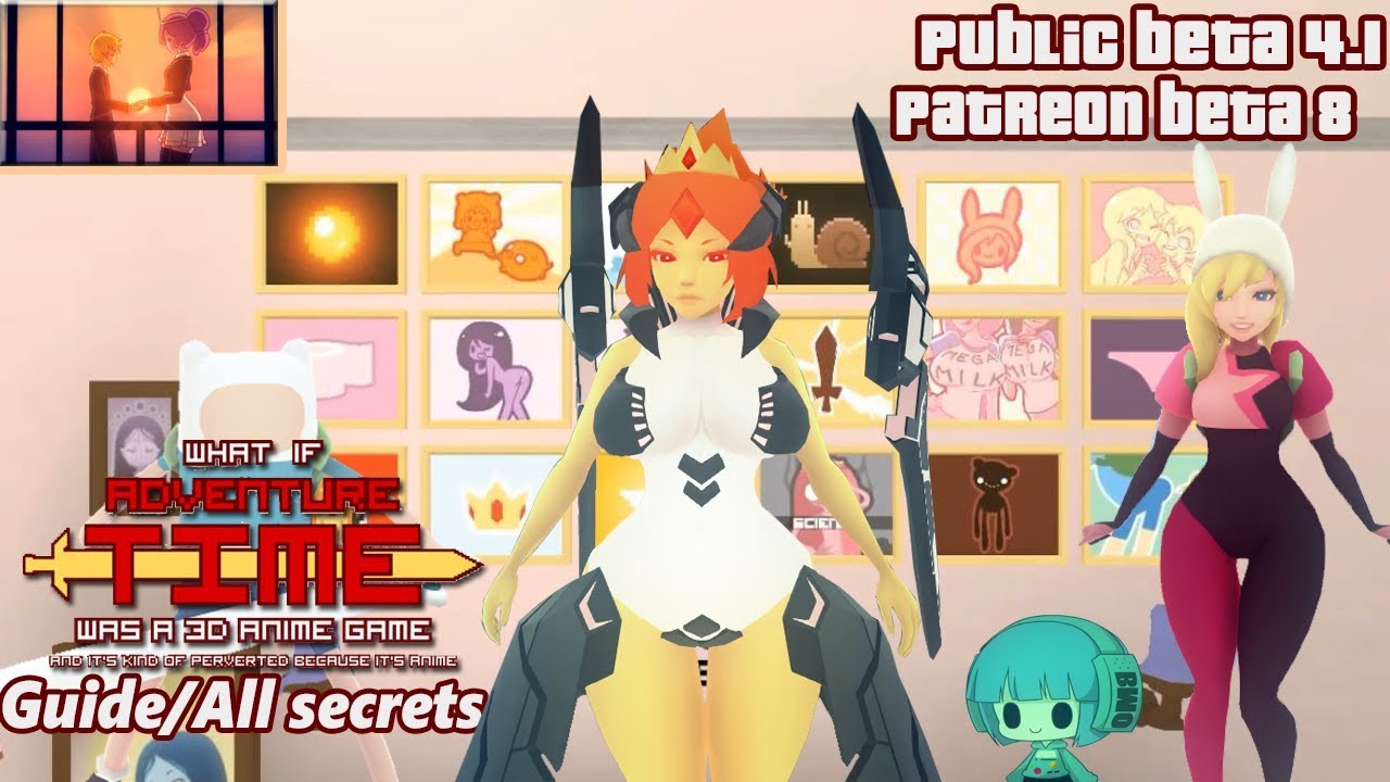 What If Adventure Time Was A 3d Anime All Secrets