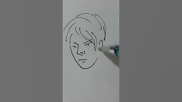 How to draw a character design with few second I Character design