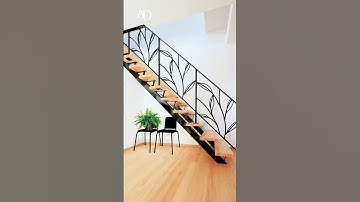 Top 5 Unique Staircase Railing Ideas! 🏠✨ #staircase #railingdesign #railing #interiordesign