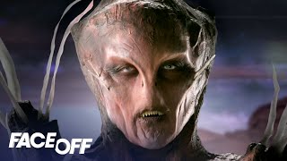 Celebrity FACE OFF | Season 11, Episode 1: Abstract Aliens Morphs | SYFY Net Worth