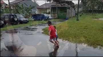 The Rain  #Mandi hujan