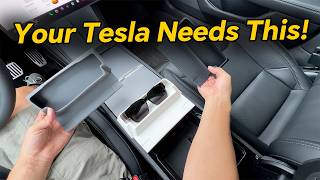 Tesla Model 3 & Model Y Center Console Sunglass Tray | The Storage Upgrade You'll Use Every Day
