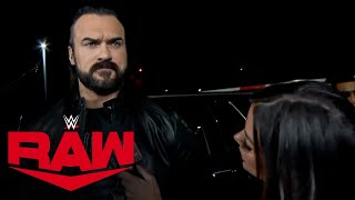 Drew McIntyre abruptly declines an interview with Jackie Redmond: Raw highlights, Nov. 6, 2023