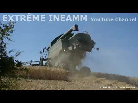 Moisson Spectaculaire en Terrain Pentu – John Deere à l'œuvre !