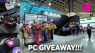 Computex 2023: T-Force & TeamGroup Booth - Gen 5 SSD, SSD Cooling, DDR5 dram, New AIO & MORE
