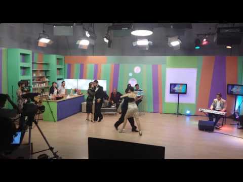 Matias Molina & Laura Cardozo en Canal 13 San Luis
