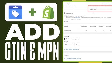 How To Simplify Shopify Listing! | Add GTIN & MPN To Google Merchant Center For Shopify