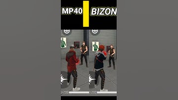 MP40 VS BIZON - para SAMSUNG,A3,A5,A6,A7,J2,J5,J7,S5,S6,S7,S9,A10,A20,A30,A50,A70 #shorts #freefire