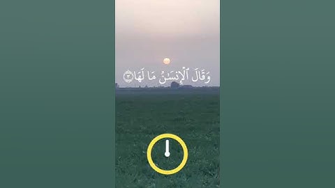 سورة الزلزلة مكتوبة بصوت القارئ الشيخ فارس عباد........