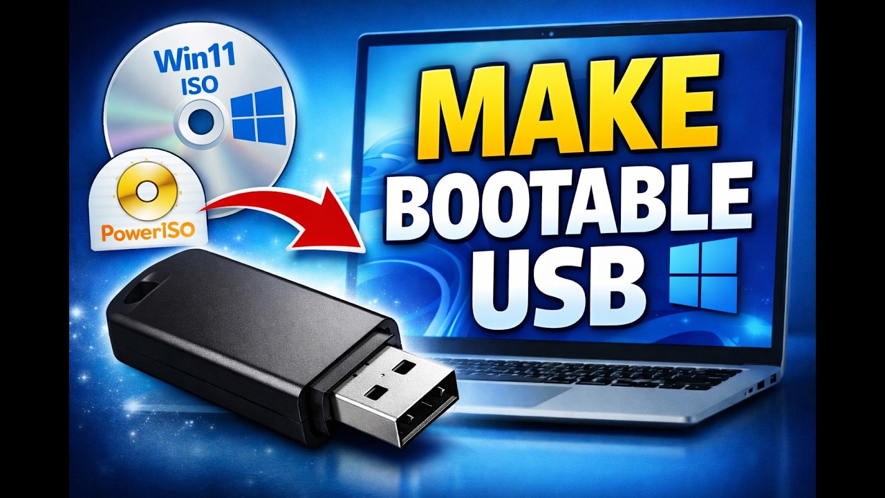 How to Make a Bootable USB Flash Drive for Windows 10/11 - YouTube