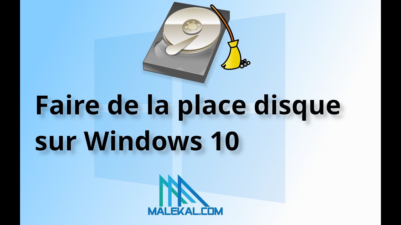 5 façons simples de faire de la place disque sur Windows 10 - YouTube