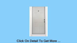 34 x 78 Kinro Six Panel Steel Combination Exterior Door with Full View Storm