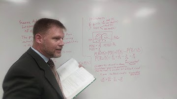 Saxon Advanced Math Lesson 92.A Probability of Either