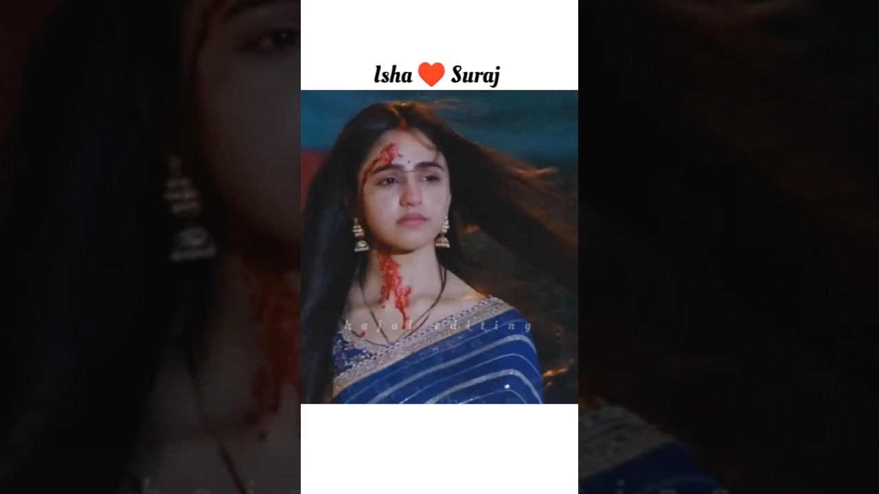 Isha ke accident hone per Suraj nahin aaya bachane ko 🥺 #kajalediting #isha #patibrahmachari