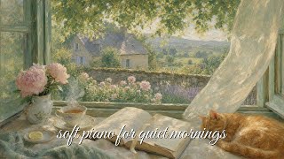 an early summer morning with a good book 🌿 soft piano for reading, slow living & quiet mornings screenshot 4
