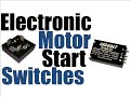 Electronic motor start switches