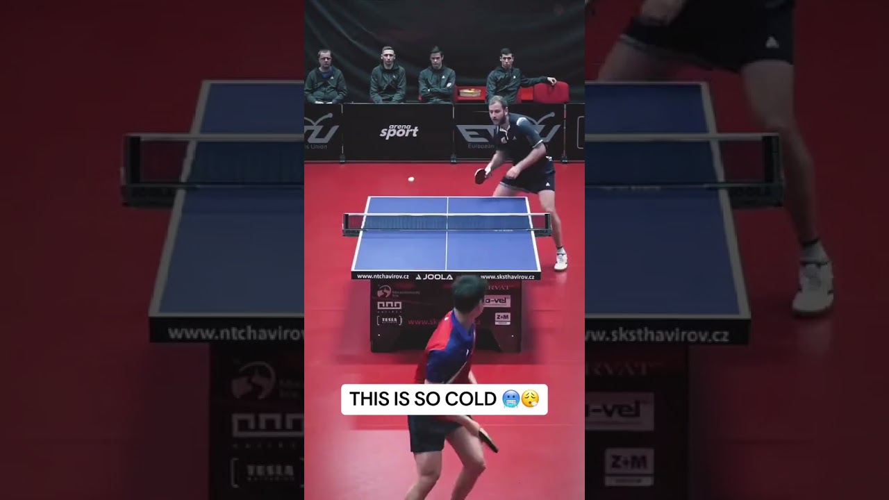 THIS WAS TOO SMOOTH. 🤯🔥 (via joolatischtennis/IG) #pingpong