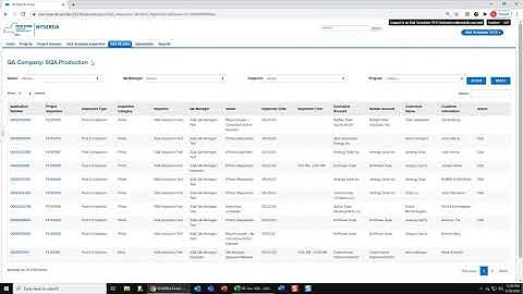 SQA Accessing Inspection Records (QA Companies)