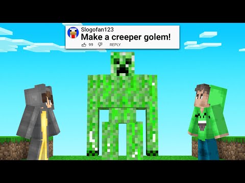 We CODED FAN IDEAS In Minecraft!