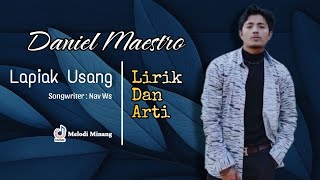Daniel Maestro - Lapiak Usang ( Lirik Dan Arti Bahasa Indonesia ) Lagu Minang