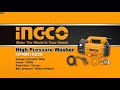 Ingco High Pressure Washer 1500W HPWR15028