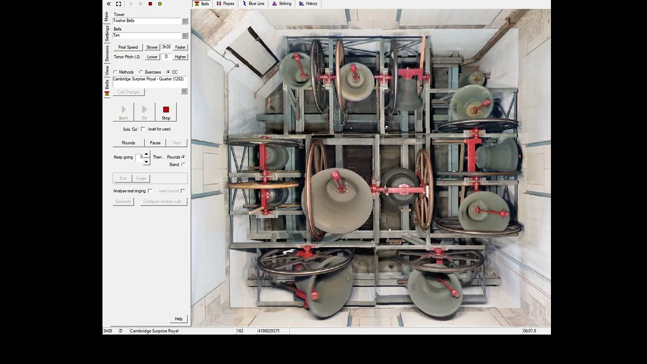 1282 Cambridge Surprise Royal for Coronation of their Majesties King Charles III and Queen Camilla