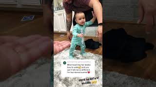 Baby Walking At 8 Months 😱 #shorts