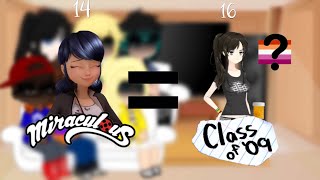 Mlb react to marinette as Nicole from class of 09 ||mlb x class of 09|| ORIGINAL AU!!