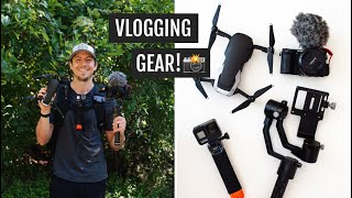 Our Travel Vlogging Gear: Cameras, Microphone, Gimbal, & more!