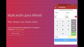 Aplicación/programa/sistema para venta de rifas, tiempos, loto, riferos, sorteio - El PuntoMovil App screenshot 5