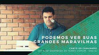 Vídeo de PODEMOS VER SUAS GRANDES MARAVILHAS