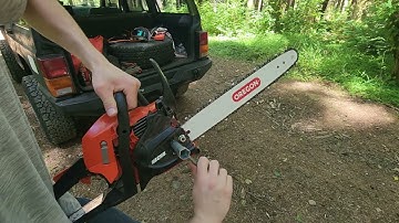 How to start an Echo CS-3510 chainsaw