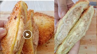 Puedeng pambaon ng mga kids/Tuna Bread pocket/easy recipe