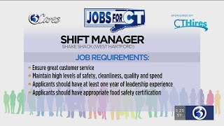 Jobs for CT: Shift Manager