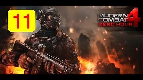 Modern Combat 4: Mission 11 Gameplay Walkthrough on iPad