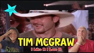 Music Reaction | First time Reaction Tim McGraw  - I Like It I Love It