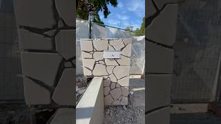 Celebrity Limestone Stone Cladding 🔥⚒️ #stonemason #stoneart #outdoorliving #landscapebuild #diy Profile