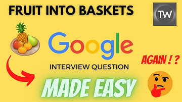 Fruit Into Baskets | Leetcode - 904 | Python #python #coding  #leetcode