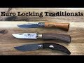 European Locking Traditionals - Opinel, Antonini, Martins