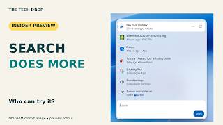 Windows Search Can Change Settings—But It’s Still a Preview