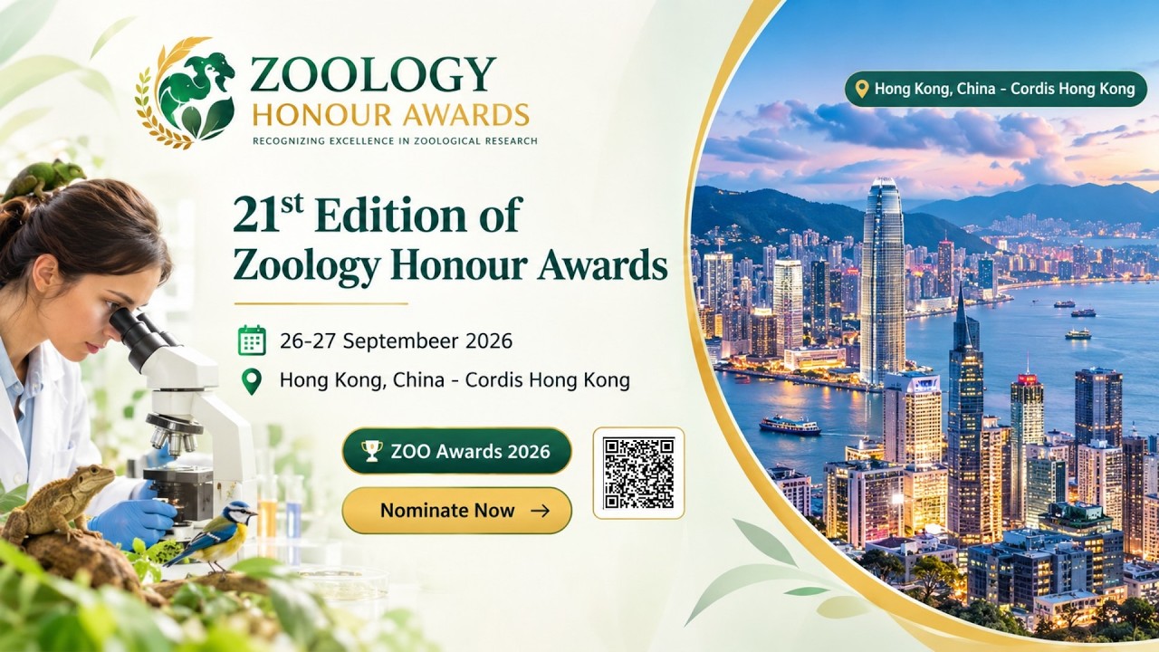 π 21st Edition Zoology Honour Awards Awards β¨@WorldResearchAwards @GlobalRecognition
