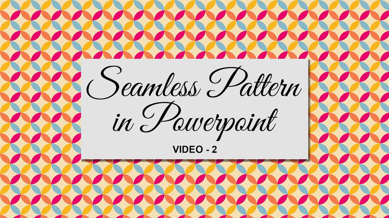 powerpoint presentation on patterns
